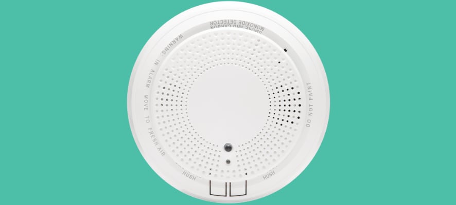 Lincoln ADT carbon monoxide detector
